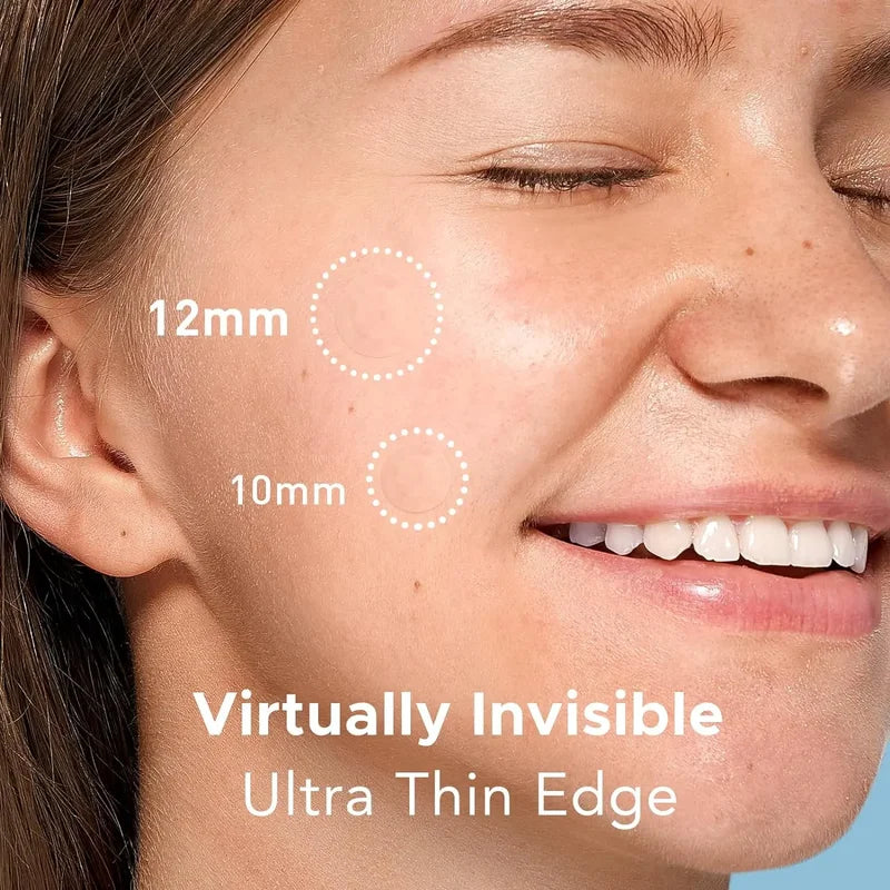 Hydrocolloid Acne Pimple Patches - Invisible Oil-Absorbing Spot Cover, Waterproof, 200/400/800PCS