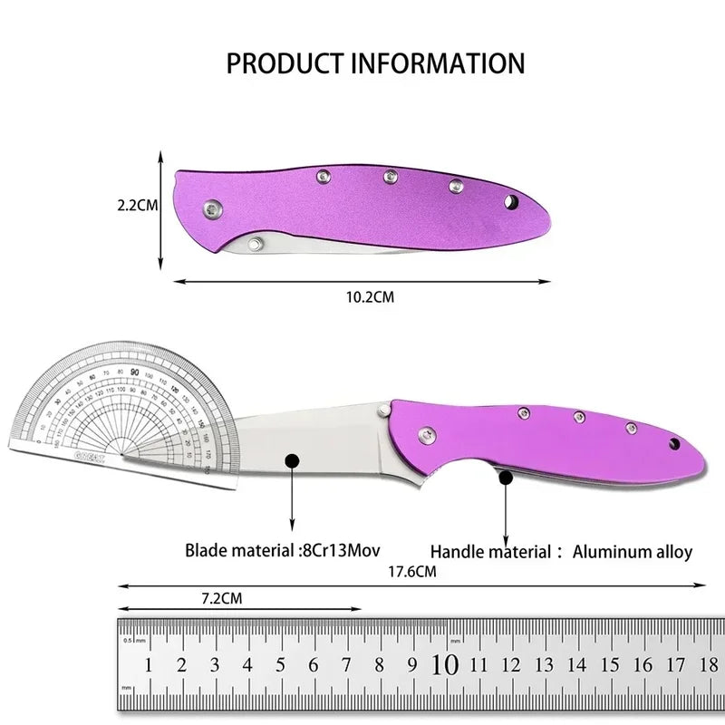 Assisted Flipper Knife with Bead Blast Plain Blade Stainless Steel Handle