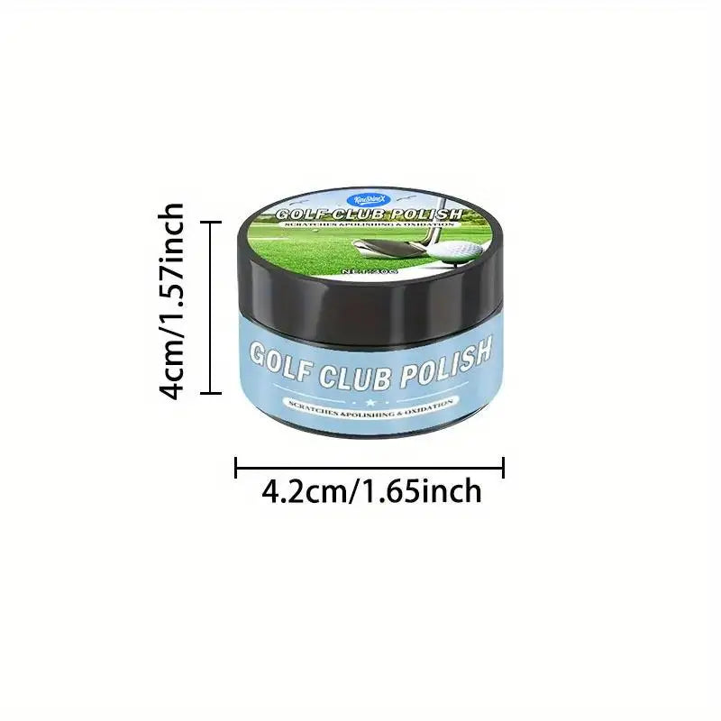 Golf Club Polishing Wax 30G Scratch & Oxidation Remover with Sponge - Professional Grade