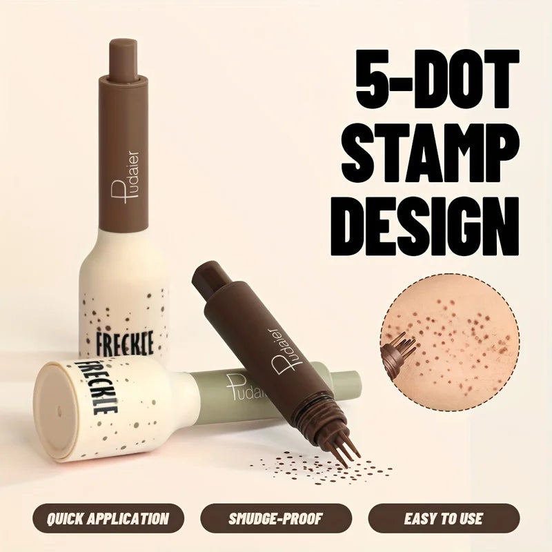 Waterproof Light Coverage Freckle Pen - Fake Freckles Makeup Tool for Women