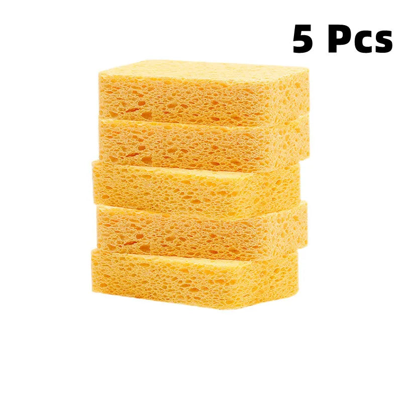 Kitchen Melamine Sponge Eraser for Dishware & Cooktop Cleaning - Multi-Color