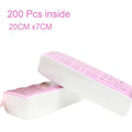 Waxing Paper Strips for Hair Removal - 200 or 100 Pieces, Depilatory Tape