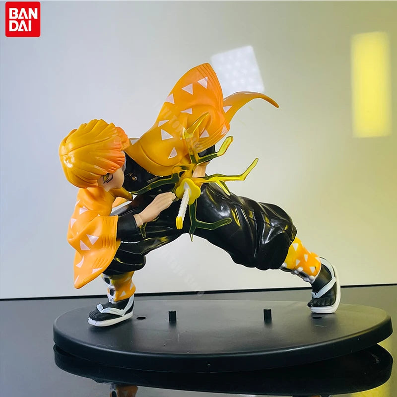 Anime Action Figures Collection - Demon Slayer Tanjirou Zenitsu Kyoujurou PVC Toy Set for Kids & Gifts