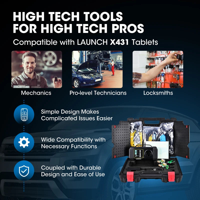 Universal Car Key Programmer for Immobilizer and Remote Keys - X431 X-PROG3