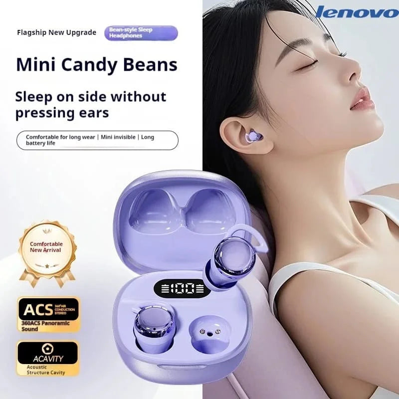 Wireless Earbuds with Touch Control, Long Battery Life, Mic & TWS Ear Clip Design