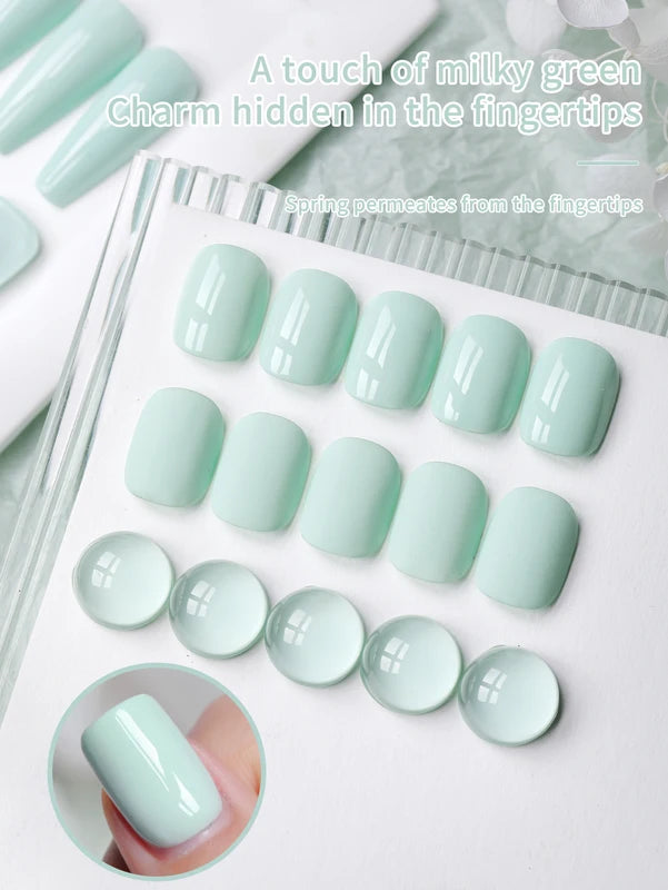 Semi-Permanent Nail Gel Kit - UV LED Nail Art Supplies - Multiple Colors