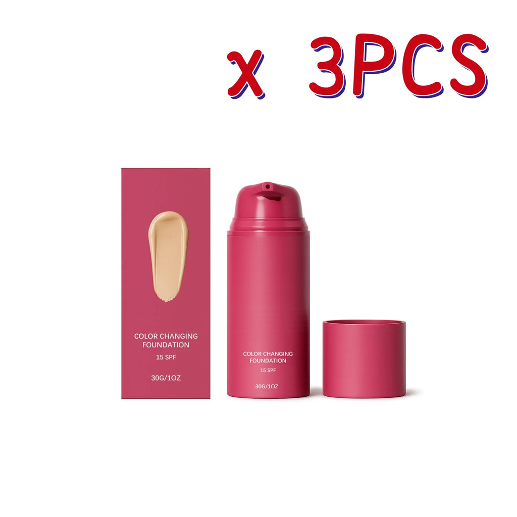 Full Coverage Liquid Foundation SPF 15 for Darker Skin - Moisturizer & Concealer