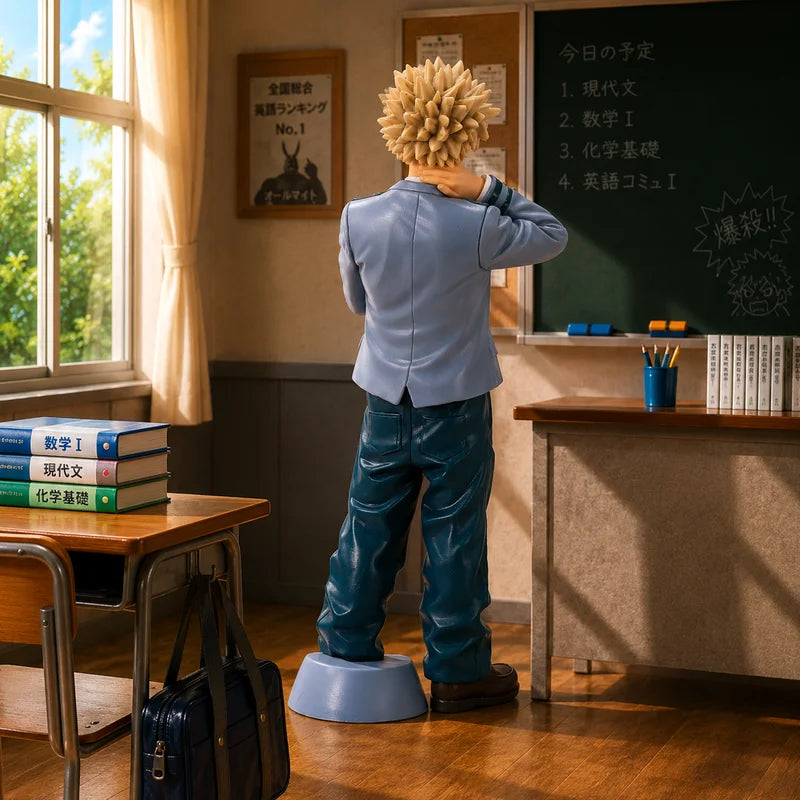 Anime Figure Katsuki Bakugo Collectible Statue Gift for Fans