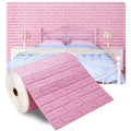 Self-Adhesive 3D Foam Brick Wall Panels for Living Room & Home Decor