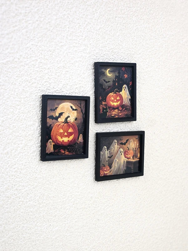 Halloween Wall Hanging Decoration Miniatures for Dollhouse & Home Decor