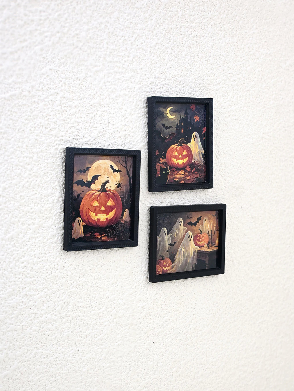 Halloween Wall Hanging Decoration Miniatures for Dollhouse & Home Decor