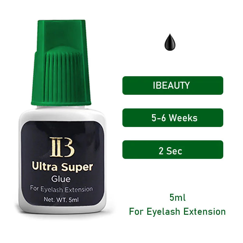 Korean Waterproof Eyelash Extension Adhesive Strong Fast-Dry Glue for Professional Use