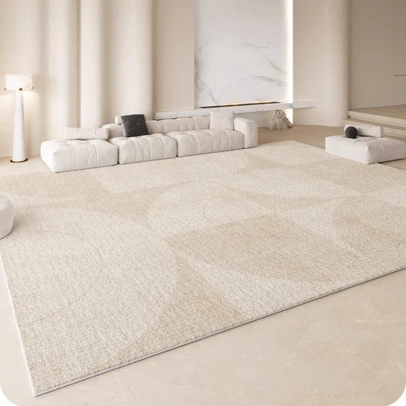 Large Soft Area Rug for Living Room & Bedroom - Washable Plush Carpet