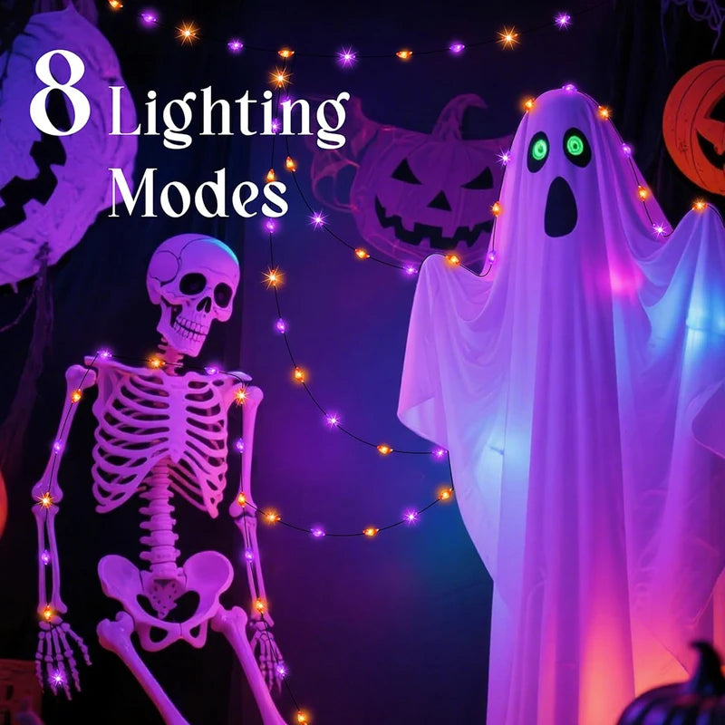 Outdoor LED String Fairy Lights 5M-20M Battery & USB Powered for Halloween Christmas Garden Party