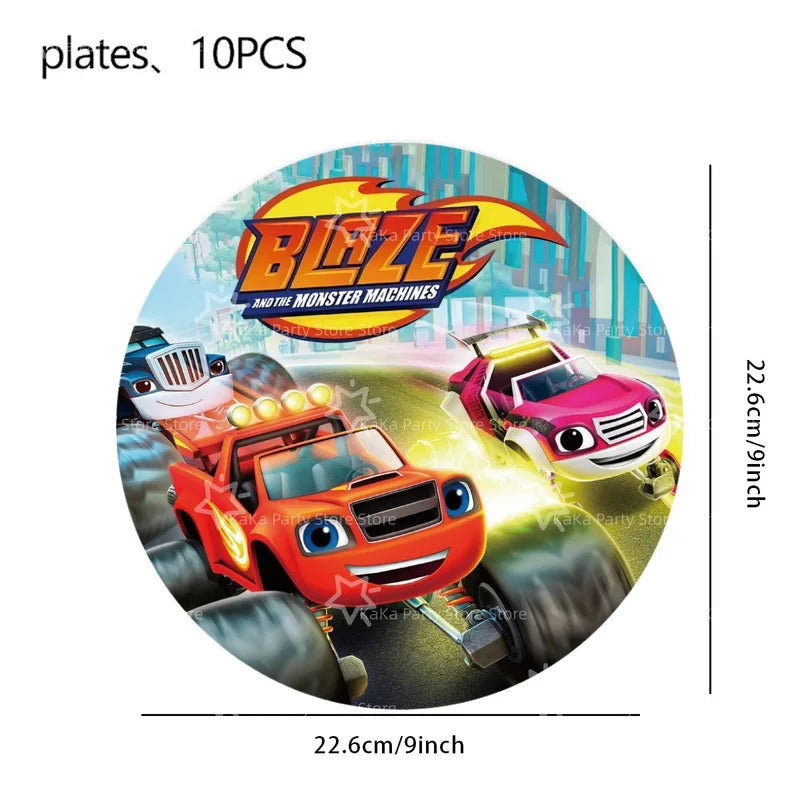 Race Car Themed Party Balloons and Decorations Set - Birthday Celebration Supplies