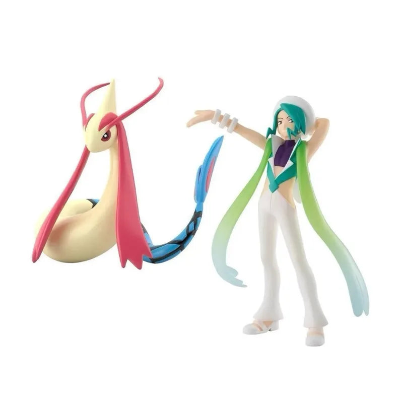 Anime Pokémon Action Figures Collection - Scale Model Toy Set for Collectors