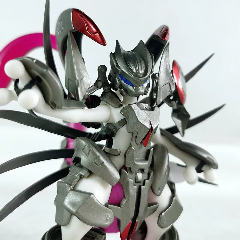 Mewtwo Pokémon Action Figure - Red & Green Anime Collectible Toy Decoration