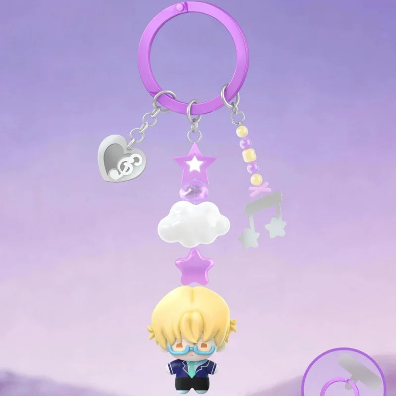 Alien Stage AAHS Series Rice Grain Chain Blind Box Keychain Anime Pendant with Phone Strap