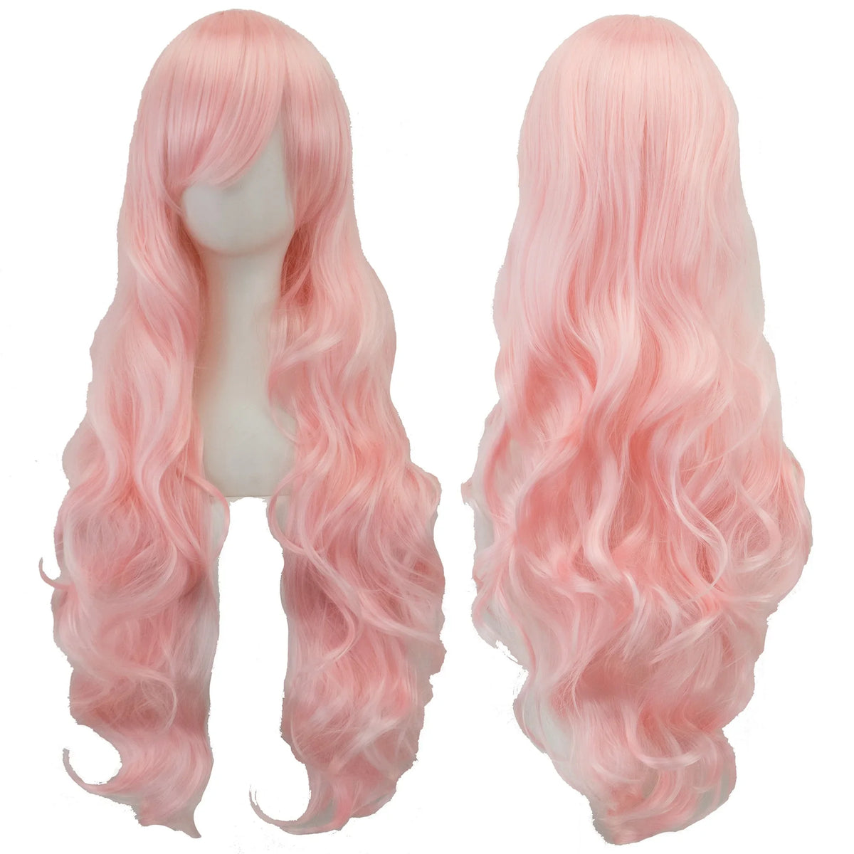 Long Synthetic Hair Wigs for Women - Curly, Colorful, Party & Cosplay