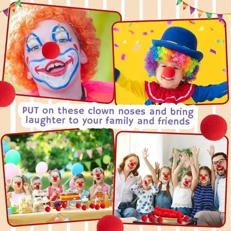 Party Clown Nose Foam Costume Accessories - 50/5/10/20/30/50 Pcs