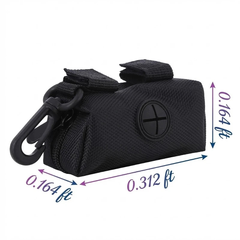 Mini Earphone Case with Clip & Organizer Pouch for AirPods, Cables, Keys