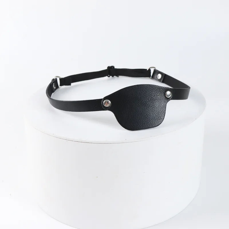 Halloween Skeleton Pirate Eye Patches Felt One Eye Mask for Costume Party