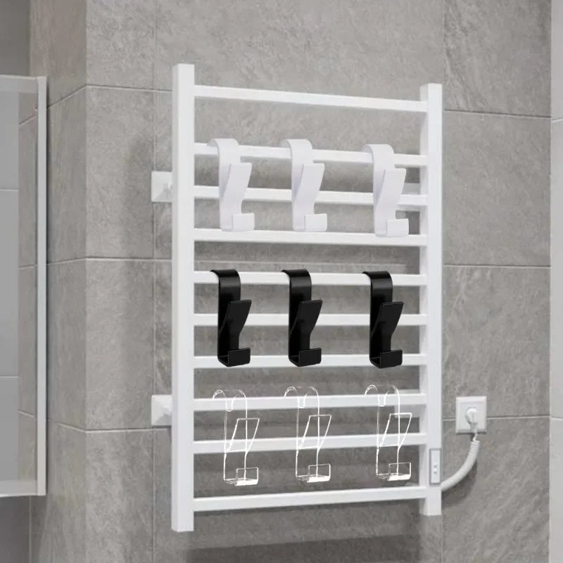 Bathroom Towel Hanger Clips Set - Multi-Color Space-Saving Bathroom Organizer