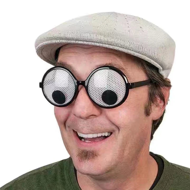 Funny Eyeball Glasses Halloween Cosplay Costume Accessory