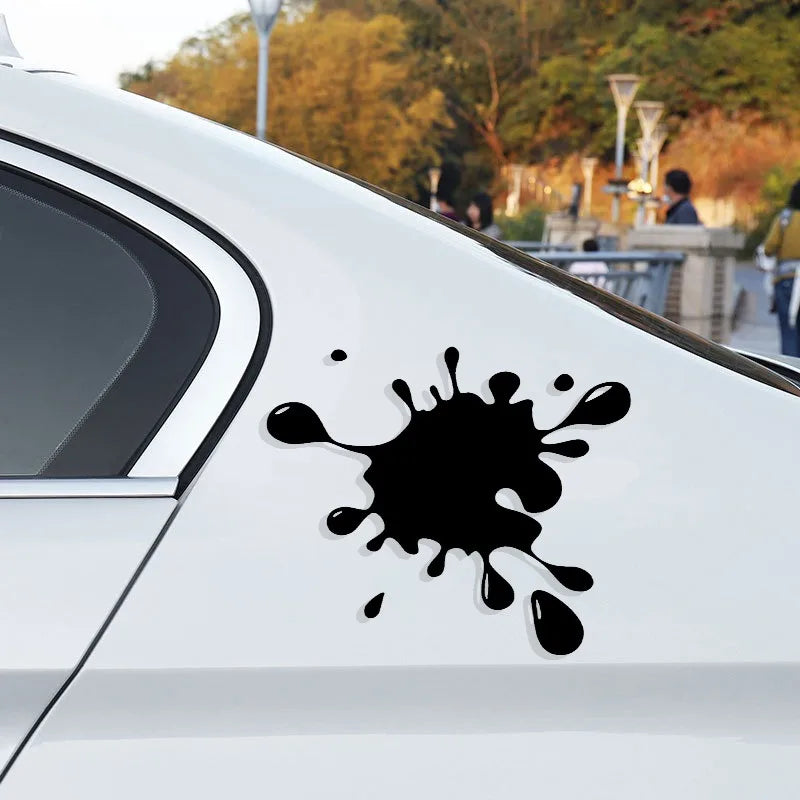 Reflective Car Water Drop Sticker Decals for Vehicle Body Bumper Window Decoration