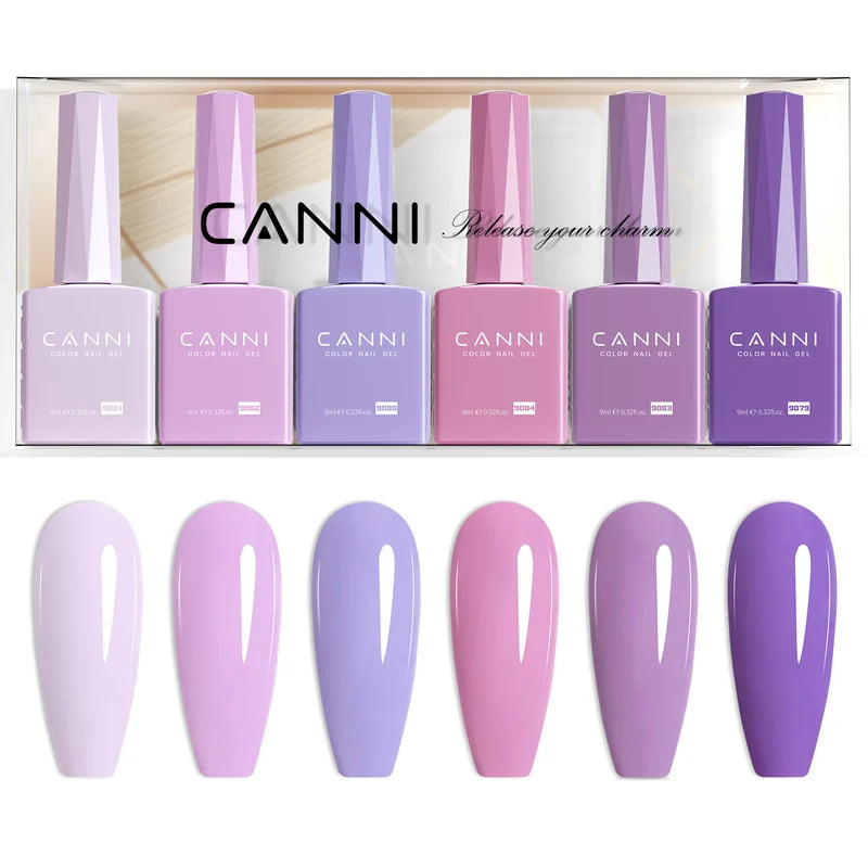 HEMA-Free Nail Gel Polish Kit - 9ml Color Set for UV & LED Manicure