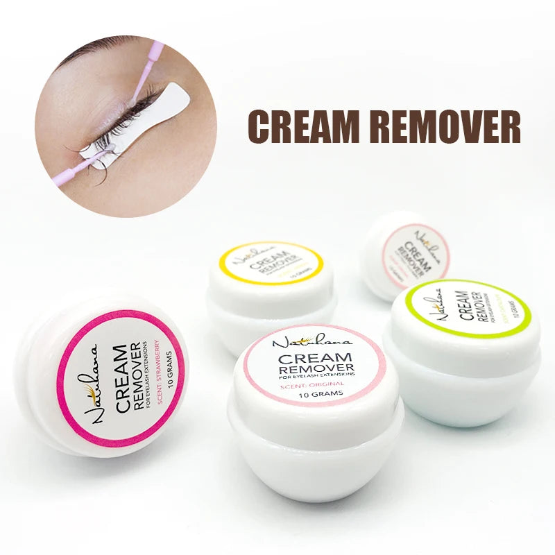 Professional Eyelash Extension Remover Cream - Quick & Gentle Lash Glue Remover