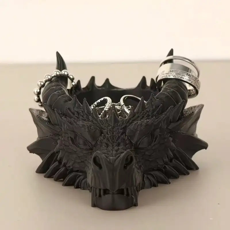 3D Gothic Dark Style Faucet Shaped Desktop Jewelry & Candle Holder Organizer
