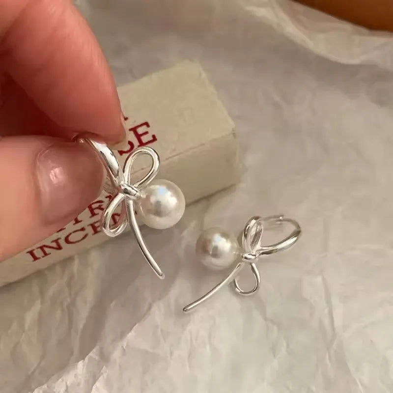Sterling Silver Geometric Stud Earrings for Women - Versatile Jewelry Gift