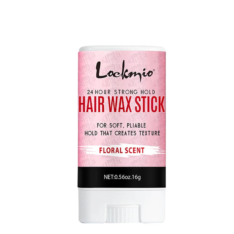 Floral Scent Hair Wax Stick with Shine & Strong Hold - Smoothing Pomade for Frizz & Flyaways
