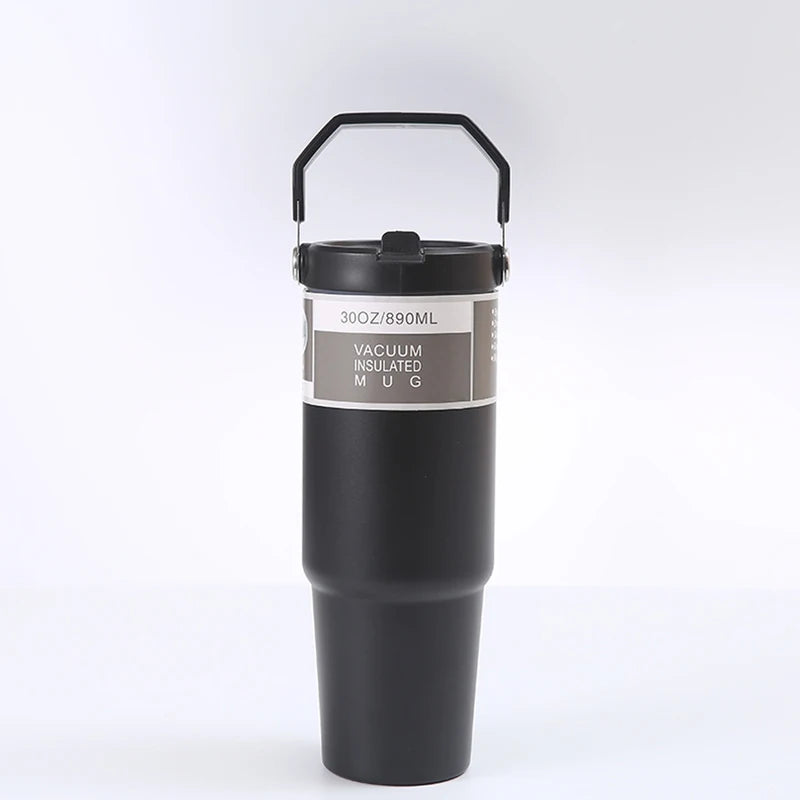 30 Oz Insulated Stainless Steel Mug with Vacuum Seal BPA-Free Drinkware