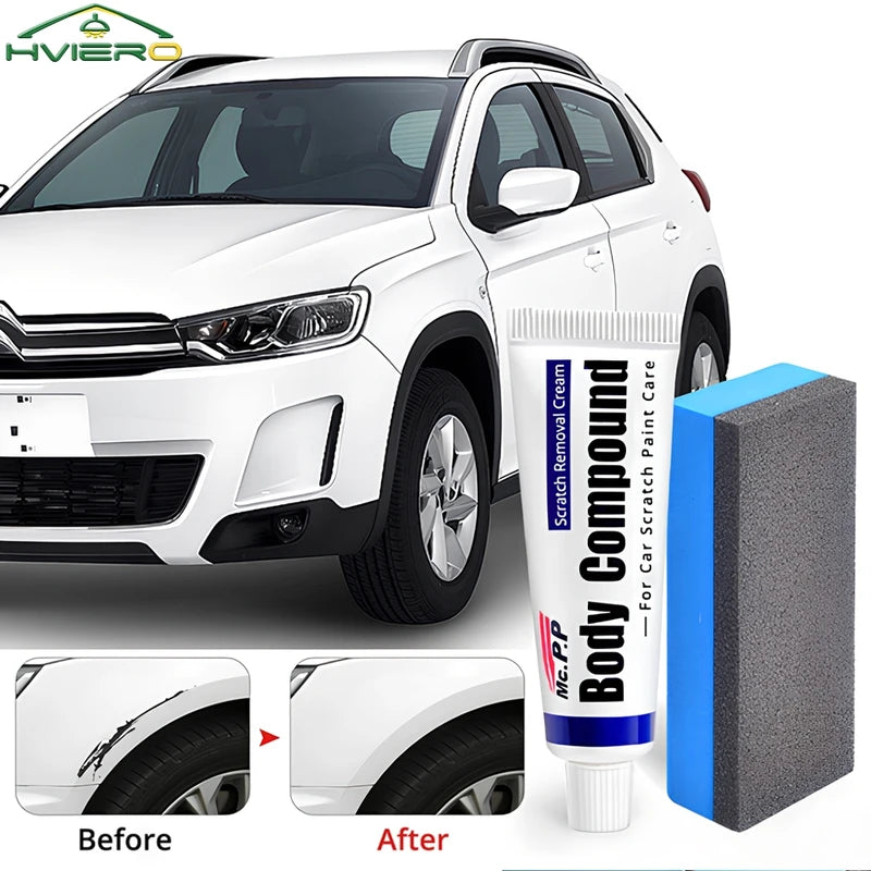 Car Scratch Repair Paste Set - Paint Polishing & Body Bodywork Kit