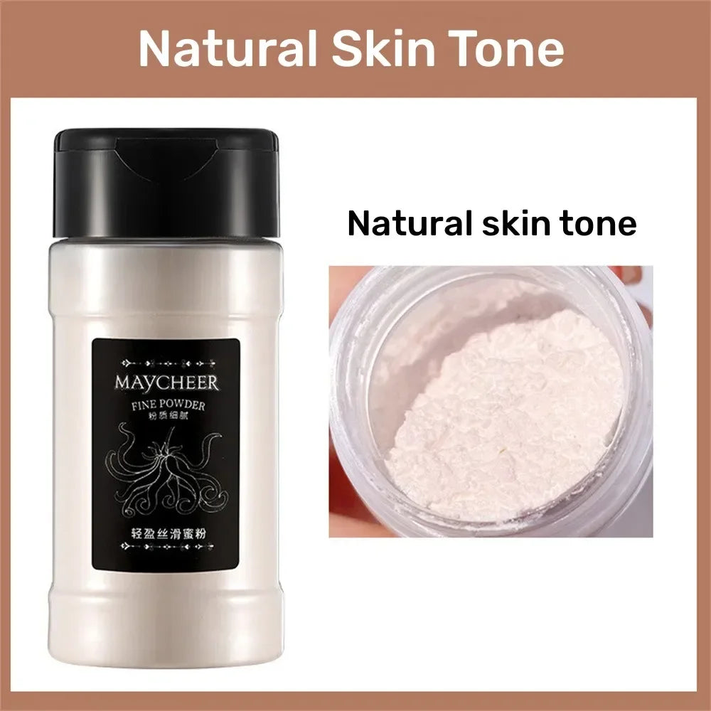 Loose Face Powder with Oil Control & Matte Finish - Natural Setting Makeup - 55g