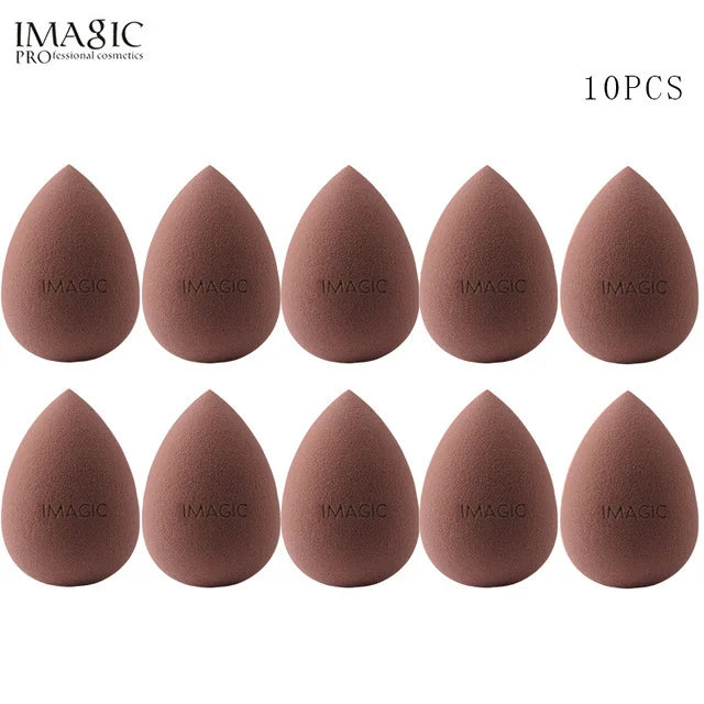 10Pcs Makeup Blender Sponge Set - Wet & Dry Foundation & Powder Blenders
