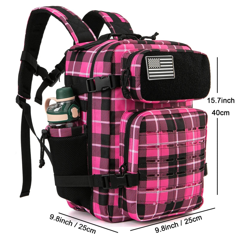 25L Tactical Backpack for Hiking Travel Outdoor Camping and School Use