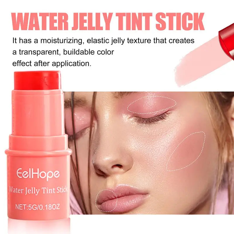Waterproof Liquid Blusher Stick - Natural Matte Face Makeup for All Skin Types
