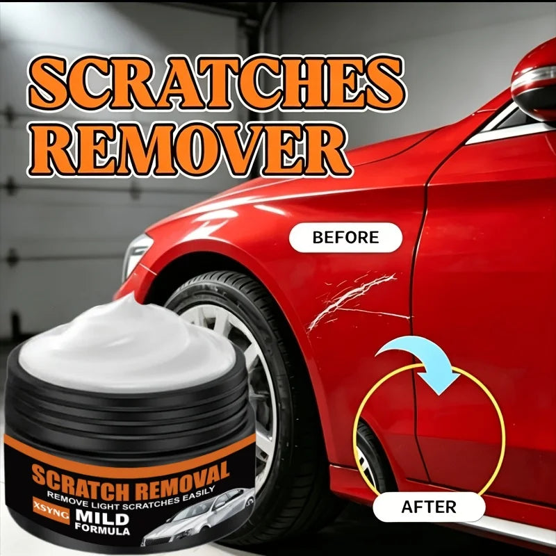 Car Scratch Repair Paste & Polishing Wax - Instant Body Gloss & Paint Protection
