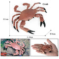 Ocean Sea Life Animals Action Figures Set - Kids Education & Toy Collection
