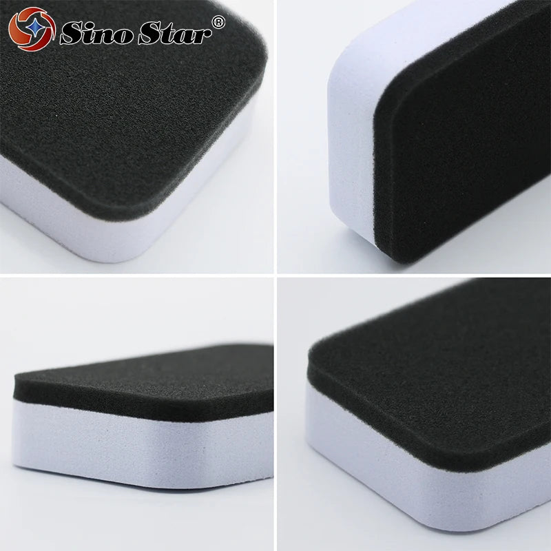 Car Ceramic Coating Sponge Nano Wax Applicator Pads Polishing Pads Set