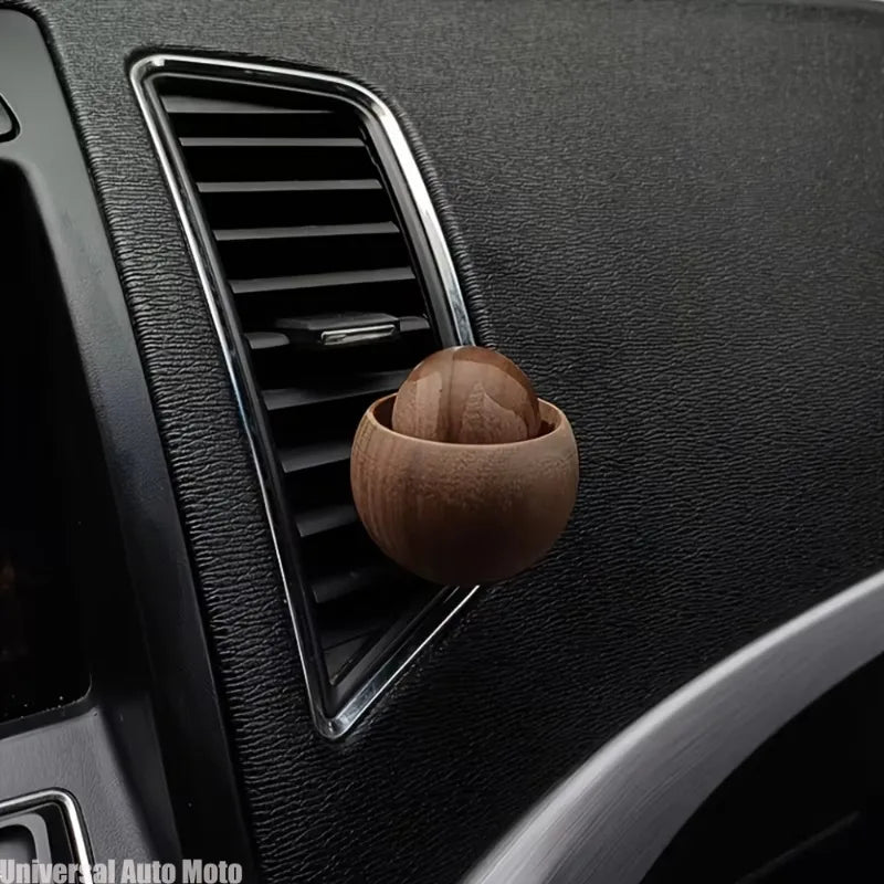Wooden Car & Home Essential Oil Diffuser - Natural Fragrance Dispenser