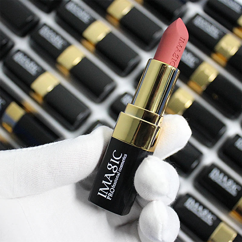12-Color Matte Waterproof Lipstick Set Long Lasting Velvet Pigments for Beauty