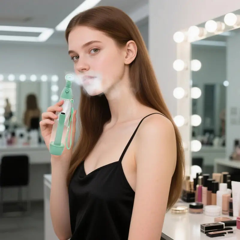 Portable Facial Mister Spray - Handheld Skin Hydrating Humidifier for Travel & Home
