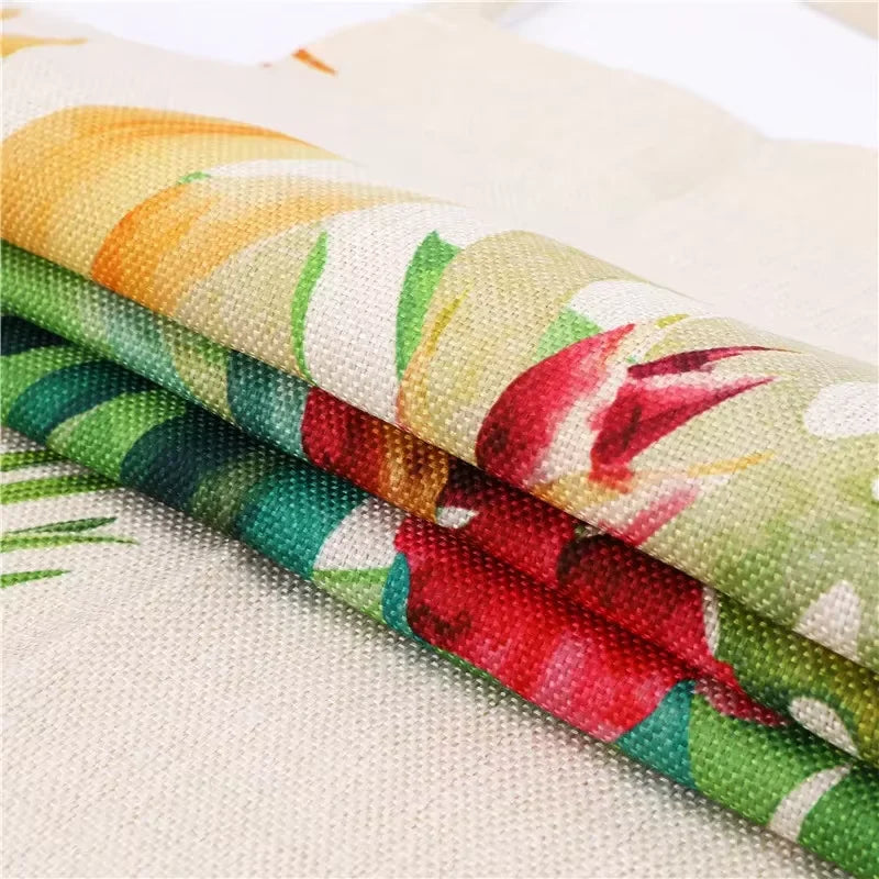 Children and Adult Kitchen Aprons Set - European Style Pastoral Design