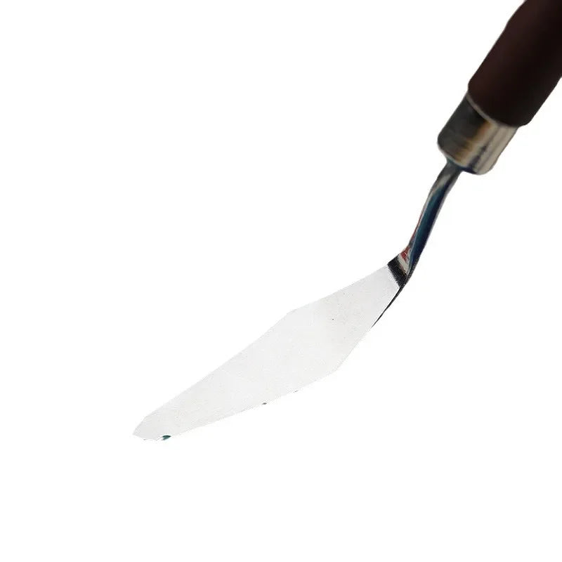 Art Paint Scrapers Stainless Steel Mixing Tools for Acrylic Watercolor Oil Painting