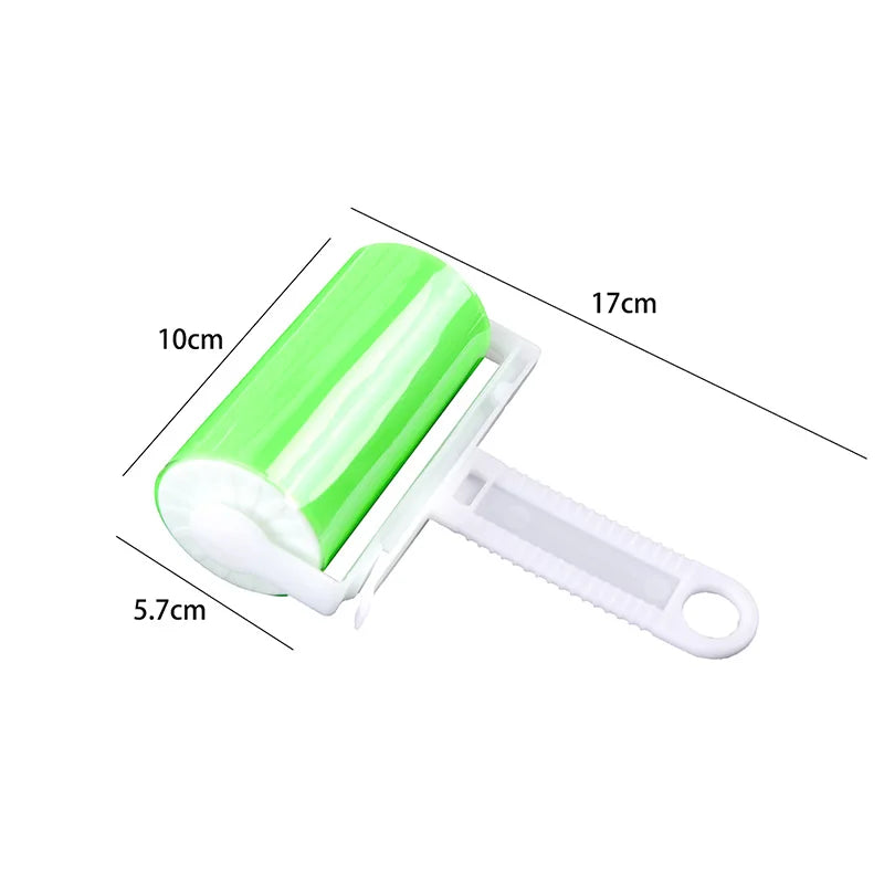 Reusable Sticky Hair Roller for Pet Hair & Dust Removal, Portable Home Cleaner