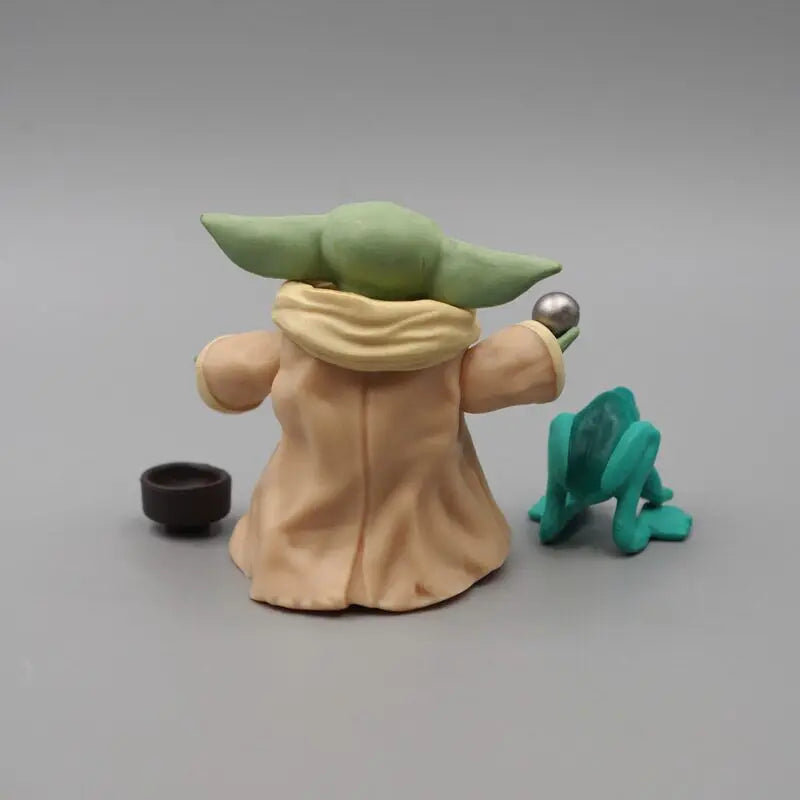 Yoda Anime Action Figure Movable Toy Model for Desktop Decoration & Collectors